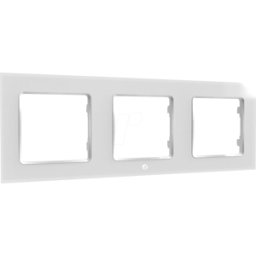SHELLY WF3 W - Marco de interruptor de pared SHELLY, blanco, 3 veces