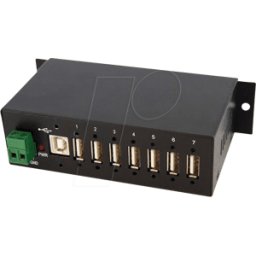 STARTECH.COM ST 7200USBM - USB 2,0 Hub de 7 puertos, industrial, montable