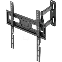 MANHATTAN 462419 - Soporte de pared para TV, 32" a 55", máximo 35 kg, negro