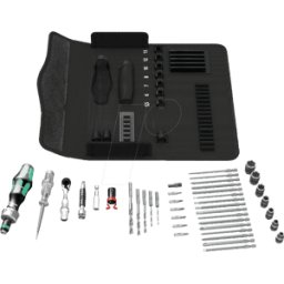 WERA KK H1 - Juego de herramientas, juego de tornillos, madera H1, 41 piezas