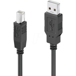 SONERO SON-XU2000-005 - Cable USB 2.0, USB-a a USB-B, 0,50m, negro
