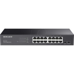 MERCUSYS MSYS MS116GS - Switch, 16-Port, Gigabit Ethernet