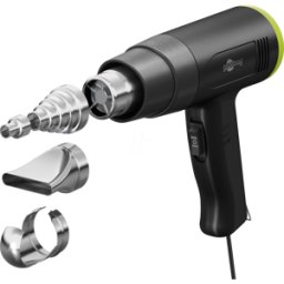 GOOBAY 77822 - Pistola de aire caliente 1500 W / 230 V, stepless 50 a 500 grado