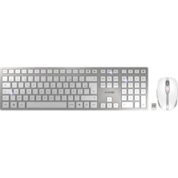 CHERRY JD-9100FR-1 - Combinación de teclado/ratón, Bluetooth/radio, dis
