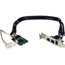 STARTECH.COM ST MPEX1394B3 - Tarjeta PCIe 3 puertos 1394a, 1394b Firewire