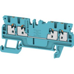 WEIDMÜLLER A4C 1.5 BL - Klippon® Connect Terminal de continuidad serie A, verde / amaril