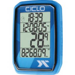 CICLO BIKE PROTOS205BL - Computadora para bicicleta con 5 funciones, inalámbrica, azul