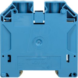 WEIDMÜLLER WDU 50N BL - Borne de paso Klippon® Connect, serie W azul