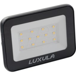 LUXULA LX-400151 - Proyector LED, 20 W, 4000 K, 1900 lm, negro, IP65