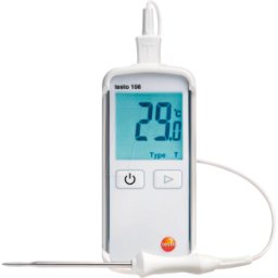 TESTO 0563 1080 - Termómetro digital testo 108, de -50 a + 300 °C, tipo T/-