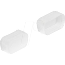 DELOCK 67120 - Cubierta protectora para D-Sub 9 / D-Sub 15 VGA macho 2 piezas e