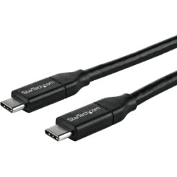 STARTECH.COM ST USB2C5C1M - Cable USB 2,0 USB-C a USB-C, carga rápida, 1 m..