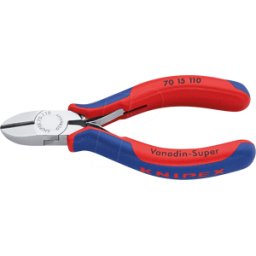 KNIPEX KN 70 15 110 - Alicate de corte diagonal, vanadio-Super, 110 mm, cromado