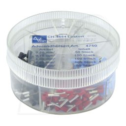 VOGT AG VT SORT 4750 - Dispersión aislada, 0,5 - 2,5 mm², 400 piezas