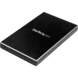 STARTECH.COM ST S251BMU313 - Carcasa externa de 2,5" SATA HDD/SSD, USB 3,1