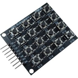 JOY-IT DEBO BUTT MTX2 2 - Placas de circuito impreso - Matriz de botones, 16 botones