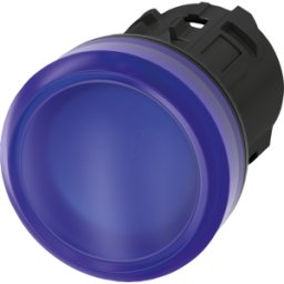 SIEMENS ACT01 6AA50-0AA0 - Avisador luminoso, 22 mm, redondo, plástico, azul, lente,