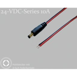 BKL 075900-750 - Cable adaptador, 750 mm, conector de CC en extremos libres