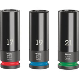 WERA 05004595001 - Inserto de llave de vaso, impulsor C juego 1