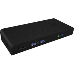 ICYBOX ICY IB-DK2251AC - Estación de acoplamiento múltiple, USB 3.0