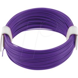 ECON CONNECT ECON KL004VIO10 - connect Alambre de cobre trenzado 1x0.04qmm violeta