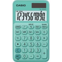 CASIO SL310UC-GN - Calculadora CASIO, solar, verde