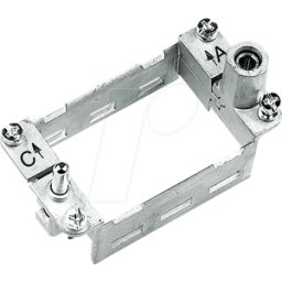 HARTING HAN 006 0303 - Bastidor articulado, para caja de boquillas, A...F, 6B.