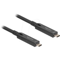 DELOCK 84255 - Cable óptico USB 3.1, conector C, 8K 60 Hz, 5 m