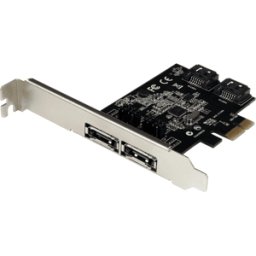 STARTECH.COM ST PEXESAT322I - Tarjeta PCI Express SATA III de 2 puertos