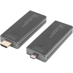 DIGITUS DIGI 55324 - Conjunto de extensores HDMI, 4K 30Hz, 30 m.