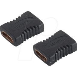 SHIVERPEAKS SHVP BS77409 - Adaptador HDMI socket < HDMI socket, chapado en oro