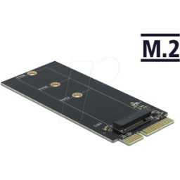 DELOCK 64099 - SATA 22 de pines macho a ranura de Adaptador clave B M.2