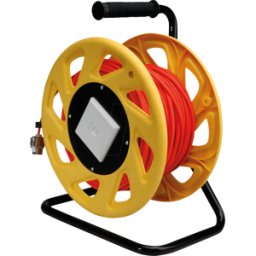 ROLINE 21150007 - Cat.6a Carrete de cable RJ45, naranja, 60 m..