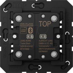 JUNG JG BTA1002 - Uso de botón Bluetooth, doble, funcionamiento por bater&i