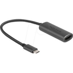 DELOCK 64229 - Adaptador, USB-C a HDMI DP modo Alt, 8K, HDR