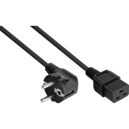 KABELMEISTER KM SK0190-S010 - Cable de red, contacto de protección conector angular tip