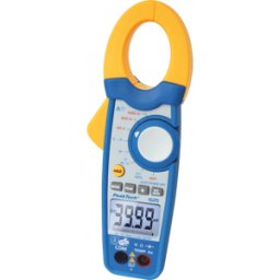 PEAKTECH 1625 - Pinza amperimétrica, digital, TRMS, CA/CC, hasta 1000 A