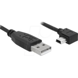 DELOCK 82683 - Cable USB 2.0, a macho a macho Mini B, 3 m