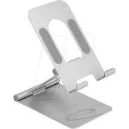 DELOCK 18425 - Soporte para smartphone de aluminio ajustable (122 g)