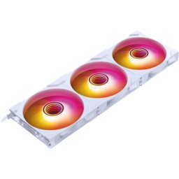 PHANTEKS PHT F140M25DWT3P - Ventilador D-RGB M25 Gen2 de PHANTEK, 140mm, blanco, 3P