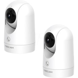 FOSCAM R8M-2 - Cámara de vigilancia, IP, LAN, WLAN, para interiores, 2 unidades