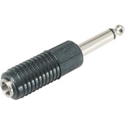 FREI NTA 169 - Conector jack mono de 6,3 mm a conector hembra jack estéreo de 6