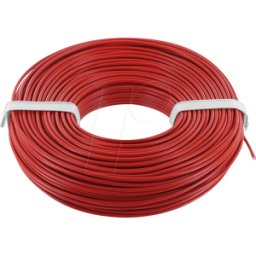 ECON CONNECT ECON KL05RT40 - Alambre de cobre trenzado 1x0.5qmm rojo