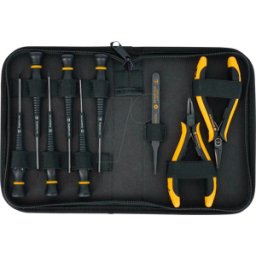 BERNSTEIN BERN 2250 - Juego de herramientas ESD CARAT, 9 piezas