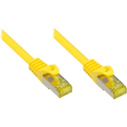 GOOD CONNECTIONS GC 8070R-005Y - Cable de conexión - cable bruto Cat.7, amarillo, 0,5 m
