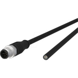 METZ CONNECT MC 142MGA10100 - Cable de sensor, M12, 5 polos, ac > extremo abierto, 10 m