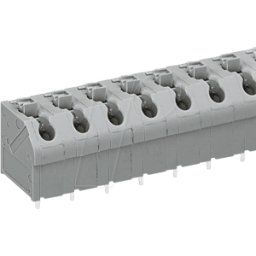 WAGO 250-603 - Regleta de bornes con pulsadores de accionamiento, RM 7,5 mm, 17