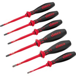 CIMCO 117854 - Juego de destornilladores SLIM TORX (TX) de 6 piezas