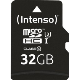 INTENSO 3433480 - Tarjeta de memoria MicroSDHC de 32 GB, Intenso UHS-I Professiona