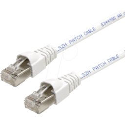 TELEGÄRTNER TG 100008274 - Cable de conexión RJ45 Cat.6a S/FTP 2 m blanco